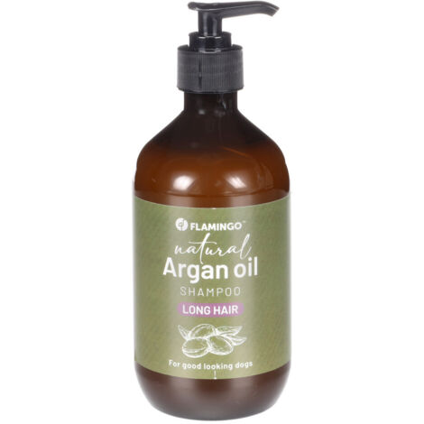 Shampoing Nature Races à poils longs 500 ml pour chien - Flamingo (1/2)