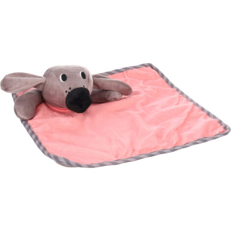 Jouet Couverture câlin Livo craquante rose pour Chiot. - Flamingo (1/3)