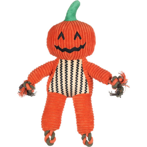 Jouet Bunut Citrouille Orange Halloween 32 x 30 cm pour chien - Flamingo (1/3)