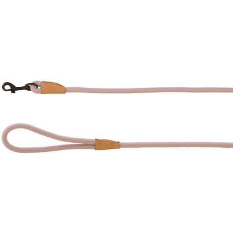 Laisse chiot Malibu Taupe 130 cm pour chien - Flamingo (1/2)