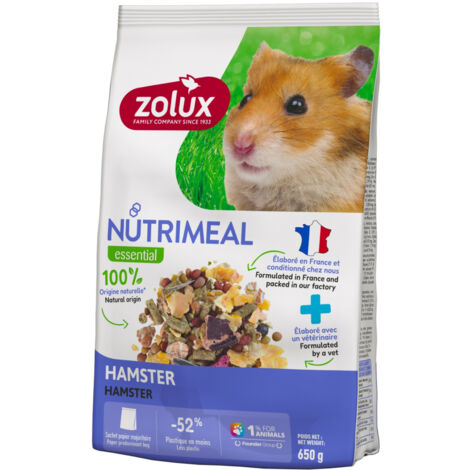 Aliment Mélange pour Hamster Nutrimeal sachet de 650 g - zolux