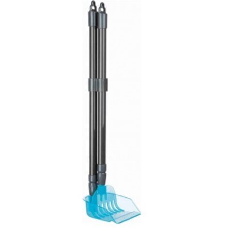 Pelle avec rateau ramasse crotte Désignation : Pelle avec rateau ramasse crottes Trixie 23650