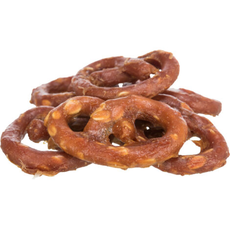 Friandises Mini Bretzels au poulet Désignation : Mini Bretzels 100 gr Trixie 31656
