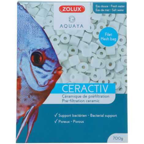 Ceractiv céramique de préfiltration 700 g pour aquarium - zolux