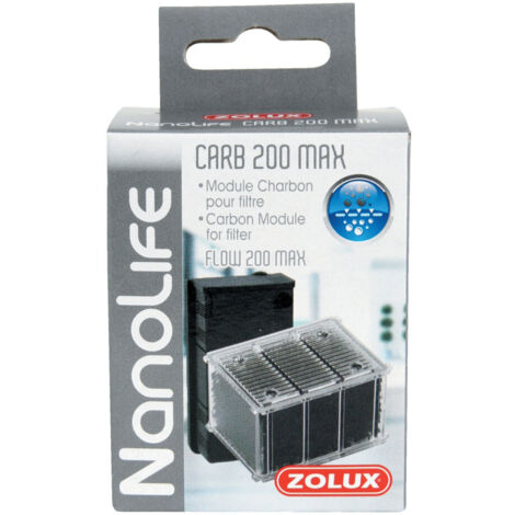 Cartouche Charbon actif pour Nanolife 200 max pour aquarium - zolux (1/5)