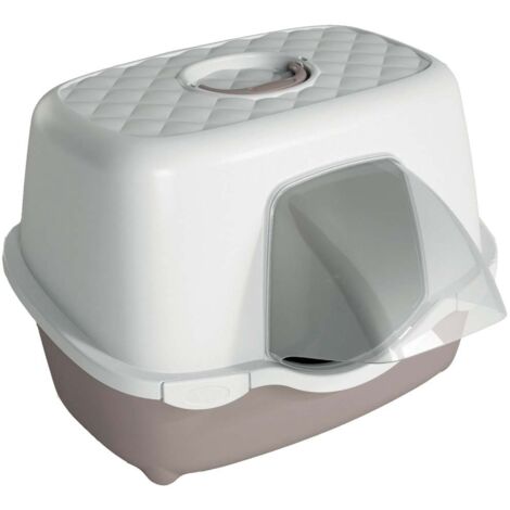 Maison de toilette pour extérieur 56 x 55 x H 39 cm pour chat - zolux (1/5)