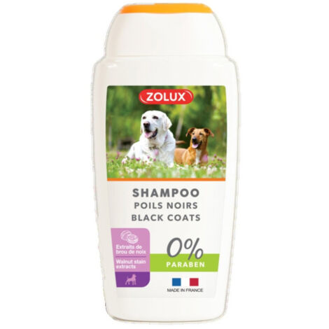Shampooing pour chien à pelage noir 250 ml - zolux (1/3)