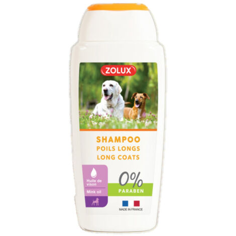 Shampoing poils long et rêches 250 ml pour chien - zolux (1/3)