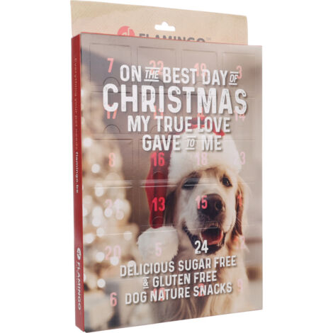 Calendrier de l'avent Nature snack pour chien - Flamingo (1/3)