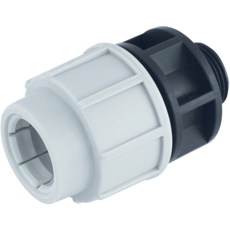 Manchon compression fileté mâle pour tube PE Ø32x3/4" (1/3)