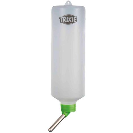 Un biberon 600 ml en plastique avec support métal pour lapins coloris aléatoires - Trixie (1/5)