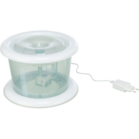 Fontaine 3 Litres transparente, pour chat et chien - Trixie
