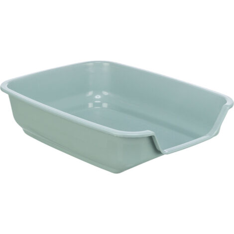 Bac à litière pour chatons 28 x 9 x 36 cm – Plastique – Entrée large pour un accès facile – Nettoyage hygiénique – Trixie - NUNO 28 X