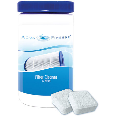 Nettoyant cartouche de filtration pour spa – Pastilles écologiques – Entretien filtre spa gonflable – Solution naturelle – Aquafinesse (1/5)