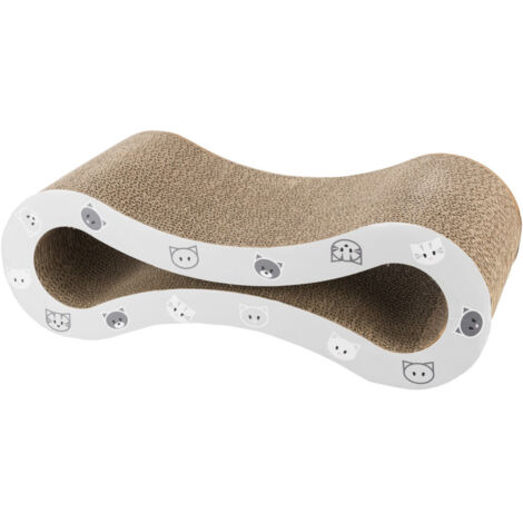 Griffoir vague 48 × 16 × 22 cm, pour chat - Trixie (1/4)