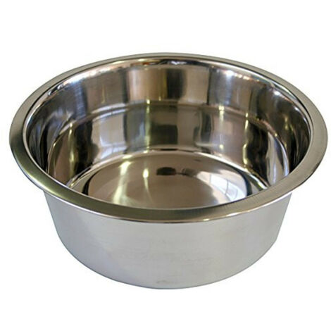 Gamelle en acier inoxydable 2.5 Litre ø 25 cm  pour chien - Karlie (1/4)