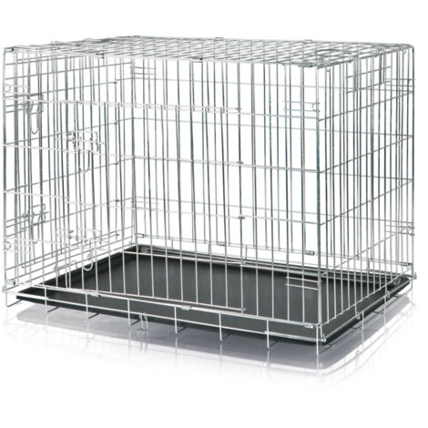 Cage 93 x 69 x 62 cm en métal Home Kennel pour chien - Trixie (1/5)