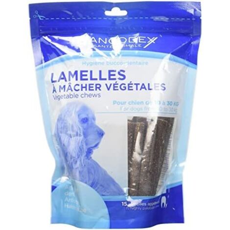 FRANCODEX Dental Medium - bandes anti-tartre pour chiens - 15 pcs. (1/4)