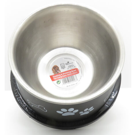Ecuelle Kena ø13 cm, 640 ml, pour chien à longues oreilles - Flamingo (1/5)