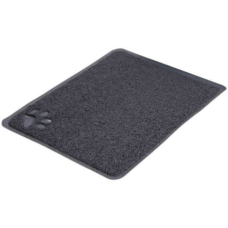 Tapis pour bac à litière gris 37 x 45 cm pour chat - Trixie