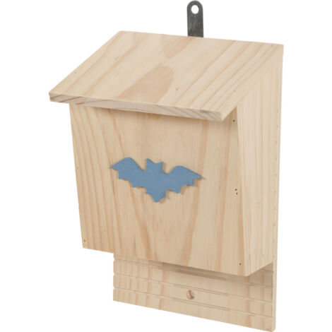 Nichoir à Chauves-souris En Bois Massif LEVIATAN - Dimensions 42x30x9cm - Prêt à Poser, Résistant Intempéries