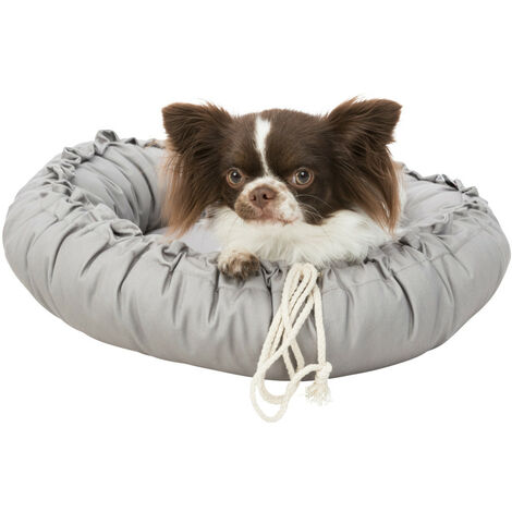 Lit & coussin Felia taupe ø 50 cm pour petit chien - animallparadise (1/5)