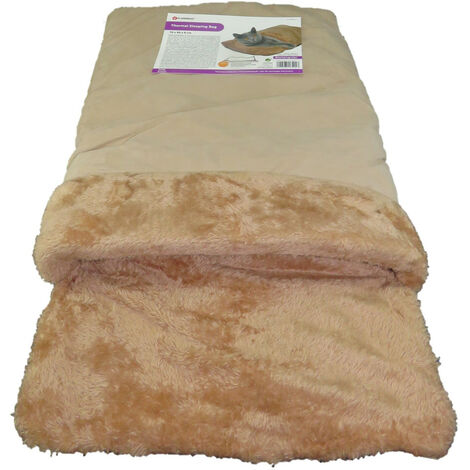panier de couchage thermique 70 x 40 x 9 cm pour chat - animallparadise (1/5)