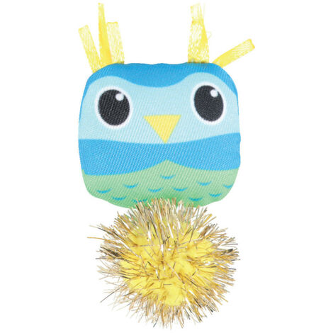 Jouet chat Lovely hibou Taille 9 x 5 cm x 2.5 cm avec catnip - animallparadise (1/5)