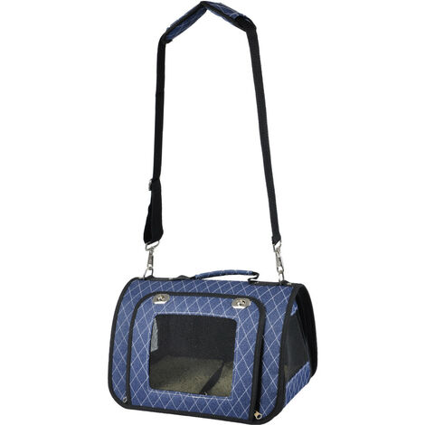 Sac de transport Audrey, 36 x 21 x 23 cm, pour petit chat ou chien. max 5 kg - animallparadise (1/5)