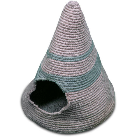 Abris pour chat Tipi Bobo pink ø 40 cm - animallparadise (1/4)
