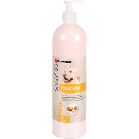 Shampoing 1L Macadamia pour chien - Flamingo (1/2)