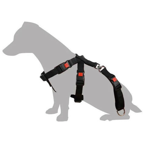 Harnais de sécurité voiture  S / 35-50 cm pour chien - Flamingo (1/5)