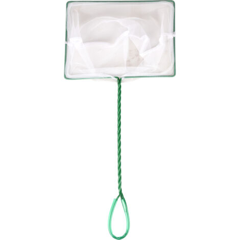 Epuisette XL 20 cm x 14 cm x 46 cm filet fin aquarium - Flamingo (1/4)