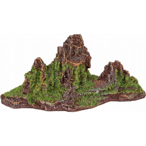 Décoration aquarium. Moza roche montagne.  16 x 6 x 8 cm. - Flamingo (1/5)