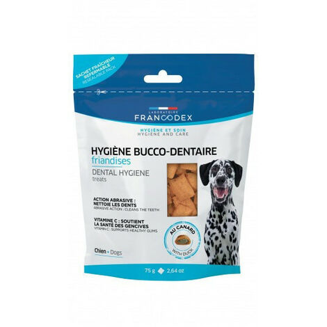 Friandises Hygiène Bucco-Dentaire 75g Pour Chiens - Francodex