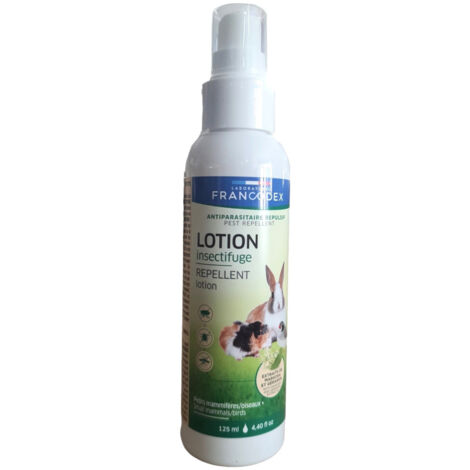 Lotion insectifuge pour rongeur, lapin, furet 125 ml. - Francodex (1/4)