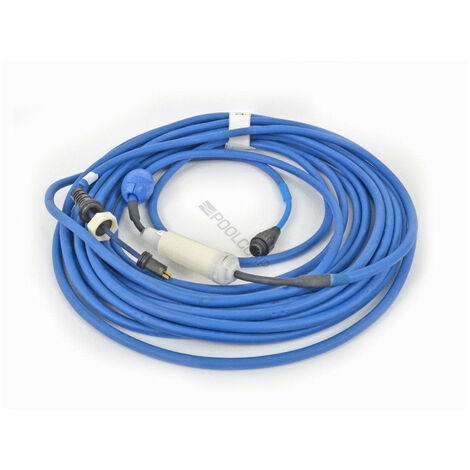 Maytronics Dolphin – Câble complet pour robot de piscine 18m – Avec swivel – Compatible DOLPHIN Explorer, Pulit E70, F40, F50, Kaptur 120, 150