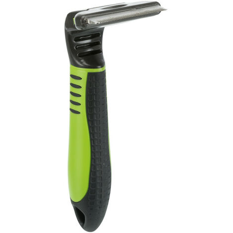 Brosse carde 6 x 15 cm pour chien - Trixie (1/4)