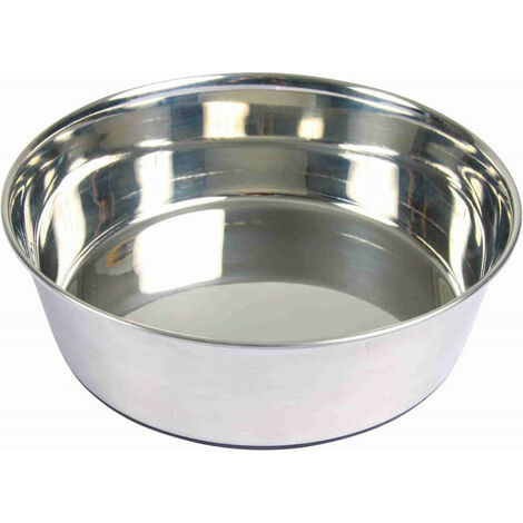 Écuelle en acier inox 1.7 litres ø 21 cm pour chien - Trixie