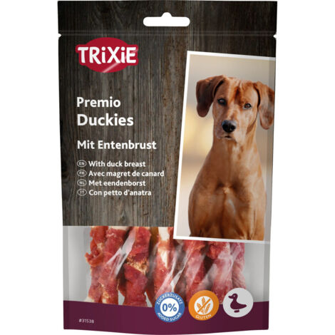 Friandise snack os au magret de canard pour chiens 100 g - Trixie