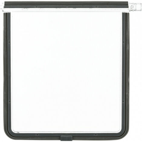 Trappe de rechange 18 × 20 cm pour chatière trixie 44241 et 44242 - Trixie