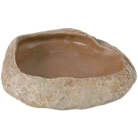 Ecuelle pour eau et nourriture pour reptile 19 × 16 cm H 5 cm - Trixie