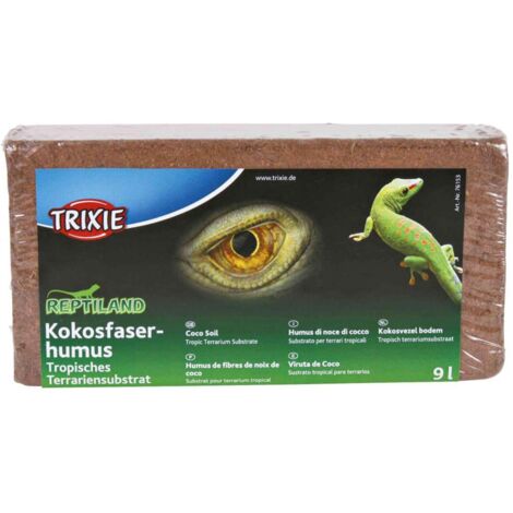 9 Litres de Fibres de noix de coco pour reptiles et amphibiens - Trixie