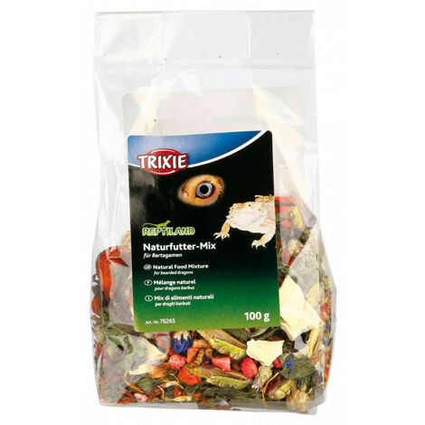 Mélange d'aliments naturels pour dragons barbus 100g - Trixie (1/2)
