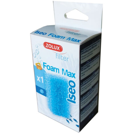 Filtre mousse grosse porosité pour filtre iseo aquarium - zolux