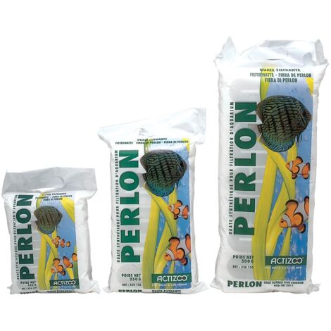 Ouate synthétique PERLON pour filtration d'aquarium 500 g - zolux (1/3)