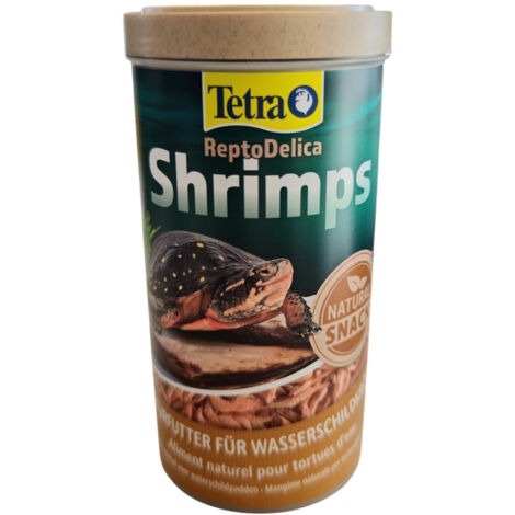 Crevettes entières séchés 100 g - 1L pour toutes les tortues d'eau - Tetra