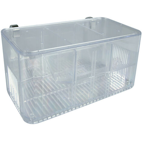 Pondoir isoloir 5 combinaisons taille : 21 x 10 x 10 cm pour aquarium - zolux