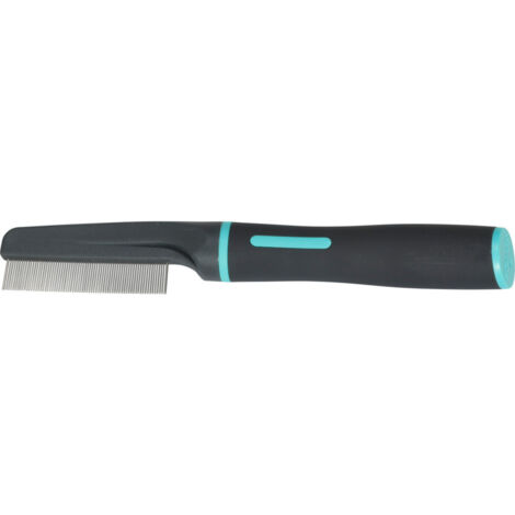 Peigne a puces 70 dents, 3.2 x 2.5 c 21 cm. gamme ANAH, pour chiens. - zolux (1/3)