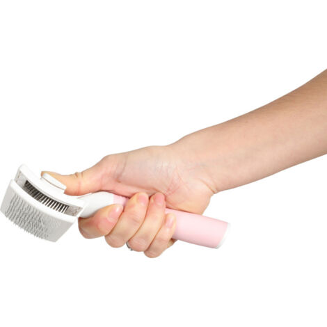 Zolux ANAH Brosse pour chat avec aiguilles rétractables petite (1/4)